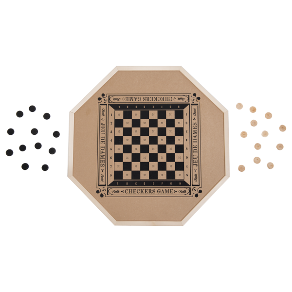 Croquignole Deluxe / Jeu de Dames 2 en 1 (français)