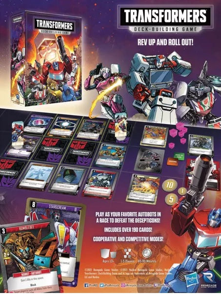 Transformers: Deck-Building Game (English)