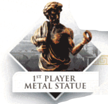 Foundations of Rome: First Player Metal Statue [Pre-order] *** Q1 2024 ***