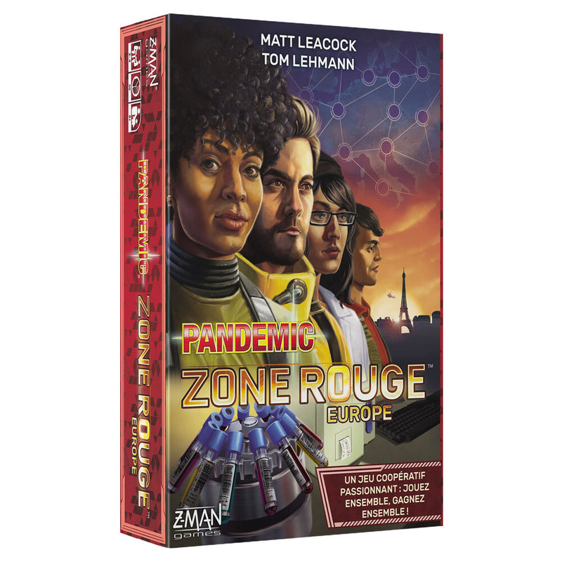 Pandémie Zone Rouge: Europe (français)