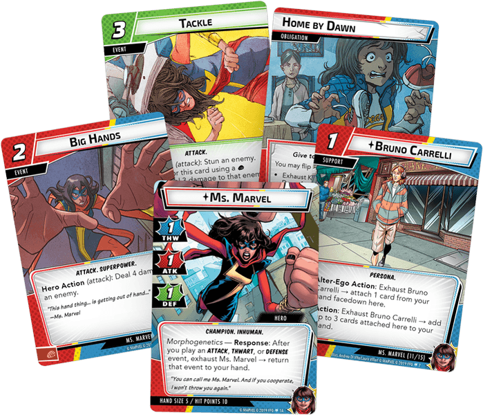Marvel Champions: LCG - Ms. Marvel (English)