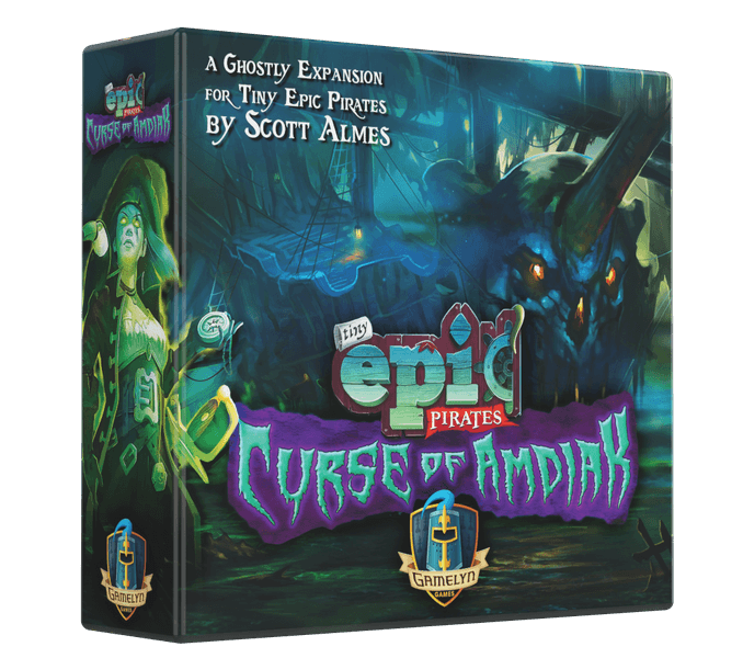 Tiny Epic Pirates: Curse of Amdiak (French)