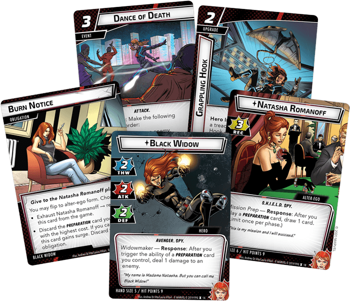 Marvel Champions: LCG - Black Widow (English)