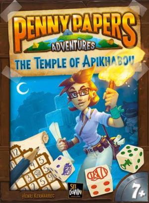 Penny Papers Adventures: Le Temple d'Apikhabou (français)