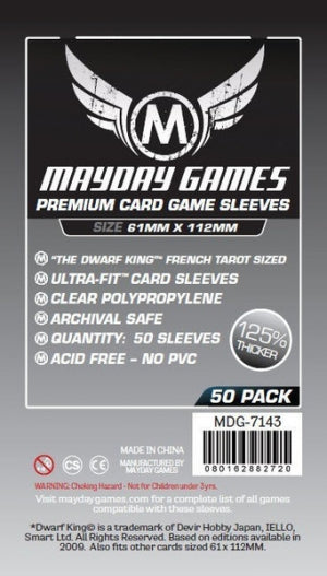 "Magnum platinum" cards 61mm x 112mm - Pack of 50