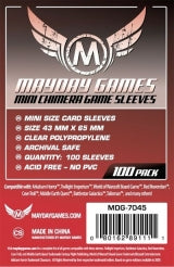 Sleeves "Mini-Chimera" 43mm x 65mm - Pack of 100