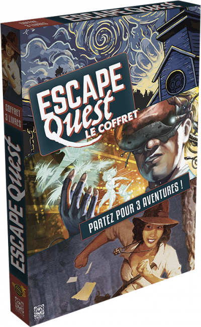 Escape Quest: the box - volume 1 to 3 (French)