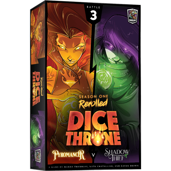 Dice Throne: Saison 1 [3] - Pyromancienne Contre Voleur de l'Ombre (français)