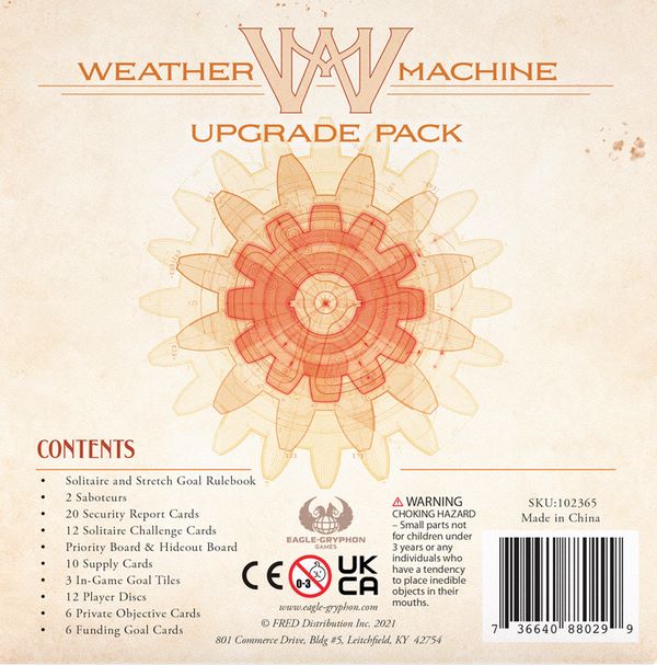 Weather Machine: Upgrade Pack (English)