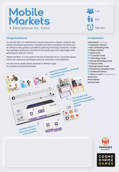 Mobile Markets: A Smartphone Inc. Game (English)