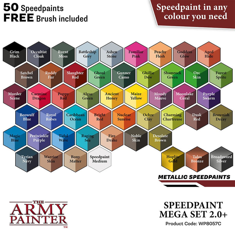 Warpaints: Speedpaint Mega Set 2.0 - 50 Colour