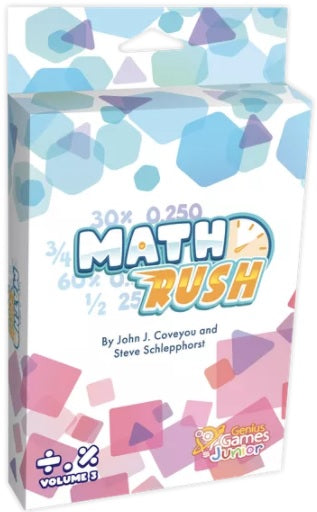 Math Rush: Fractions, Decimals and Percentages (English)