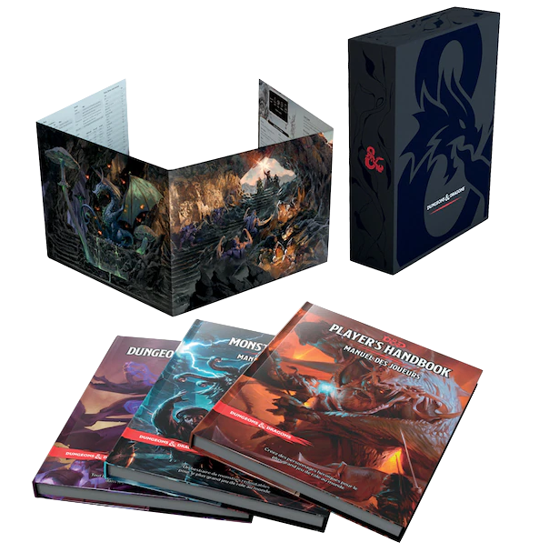 Dungeons & Dragons: Jeu de Rôle, Règles de Base - Ensemble Cadeau (French)