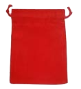 Large red pocket (5 "x 7")