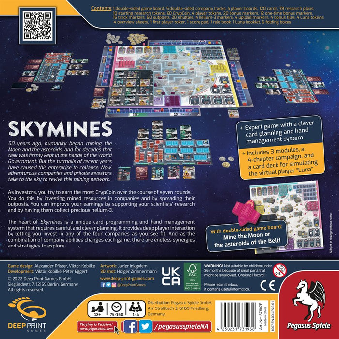 Skymines (anglais)