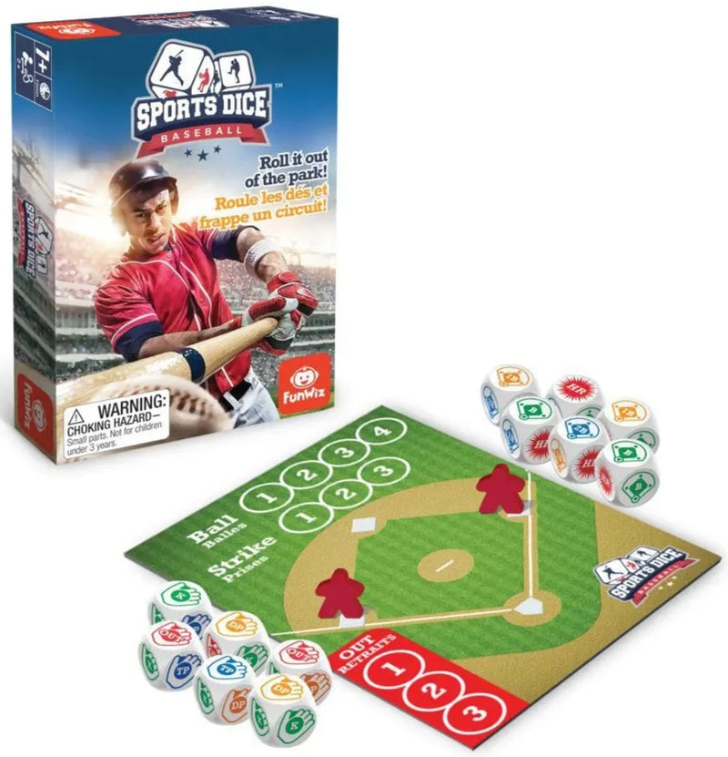 Sports Dice: Baseball (multilingue)