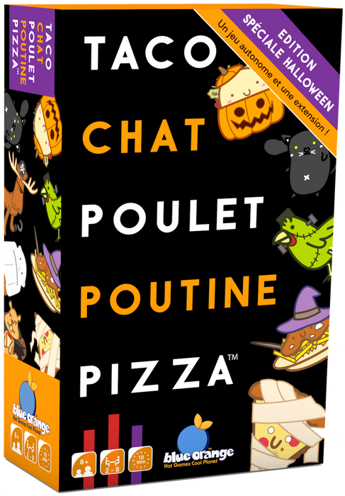 Taco, Chat, Poulet, Poutine, Pizza: Édition Halloween (français)