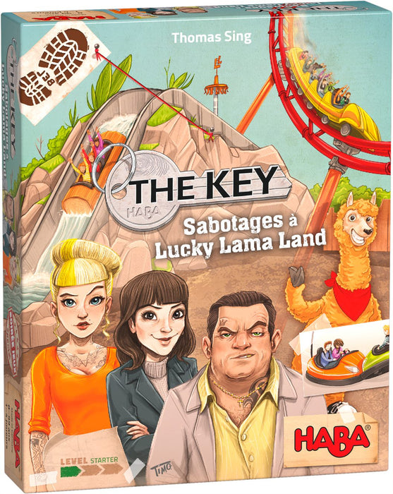 The Key: Sabotages à Lucky Lama Land (French)